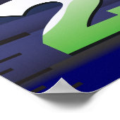 Poster Graphique de croissance des boîtes de police brita (Coin)