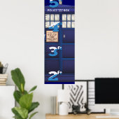 Poster Graphique de croissance des boîtes de police brita (Bureau à domicile)