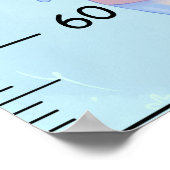 Poster Graphique de croissance des dauphins mignons pour  (Coin)