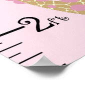 Poster Graphique de croissance des filles de la Jungle An (Coin)