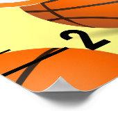 Poster Graphique de croissance des Modèles photo de Baket (Coin)