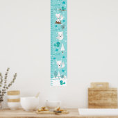 Poster Graphique de croissance des renards de l'Arctique (Cuisine)