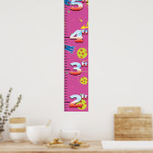 Poster Graphique de croissance des roquettes. (Cuisine)