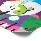 Poster Graphique de croissance des roquettes. (Coin)