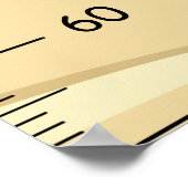 Poster Graphique de croissance du camping (Coin)