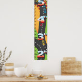 Poster Graphique de croissance du Grand Prix. (Cuisine)