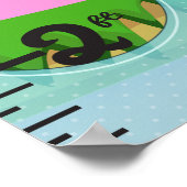 Poster Graphique de croissance du jeu rétroactif (Coin)