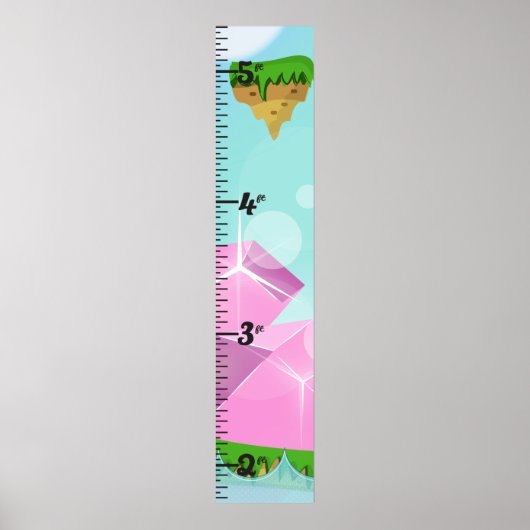 Poster Graphique de croissance du jeu rétroactif (Devant)