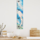 Poster Graphique de croissance du lancement de fusées (Cuisine)