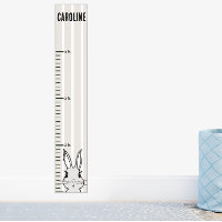 Graphique de croissance du lapin de lapin en bande
