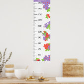 Poster Graphique de croissance du puzzle (Cuisine)