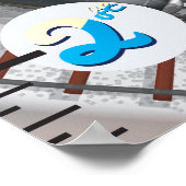 Poster Graphique de croissance ferroviaire (Coin)