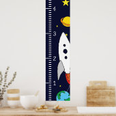 Poster Graphique de croissance masculin des garçons de l' (Cuisine)