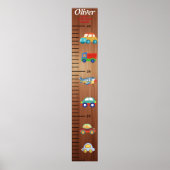 Poster , Graphique de croissance murale de pépinière pers (Devant)