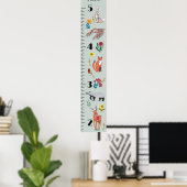 Poster Graphique de croissance personnalisé avec des anim (Bureau à domicile)
