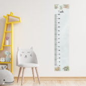 Poster Graphique de croissance personnalisé avec monogram
