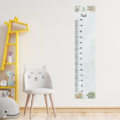 Poster Graphique de croissance personnalisé avec monogram
