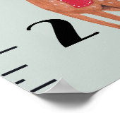 Poster Graphique de croissance personnalisé d'animaux de (Coin)