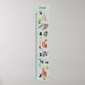 Poster Graphique de croissance personnalisé d'animaux de (Devant)