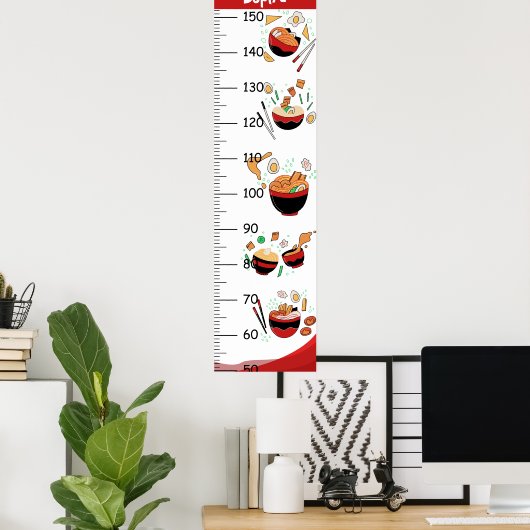 Poster Graphique de croissance personnalisé de l'ampoule (Bureau à domicile)