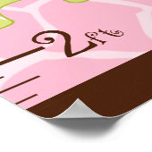 Poster Graphique de croissance personnalisé Jungle Jill # (Coin)