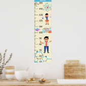 Poster Graphique de croissance scientifique (Cuisine)