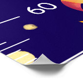 Poster Graphique De Croissance Spatiale De L'Astronaut De (Coin)