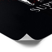 Poster Graphique de graffiti de Castiel surnaturel (Coin)