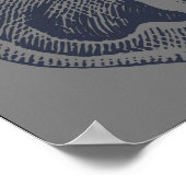 Poster Graphique de huit oreilles (Coin)