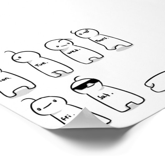 Poster Graphique de jour cryptique (Coin)