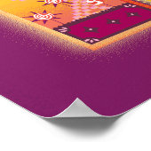 Poster Graphique de la boutique Wonka Candy (Coin)