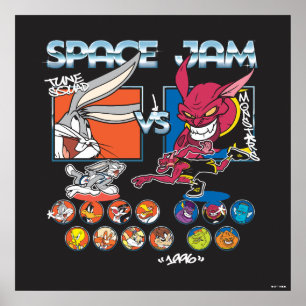 Poster Graphique de la liste SPACE JAM™ TUNE SQUAD™ VS Mo