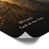 Poster Graphique de la mythologie grecque (Coin)