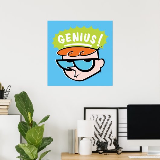 Poster Graphique de légende Dexter "Genius" (Bureau à domicile)