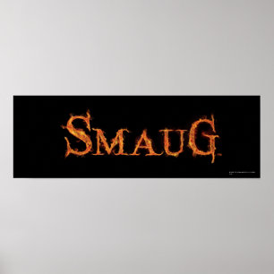 Poster Graphique de nom SMAUG™