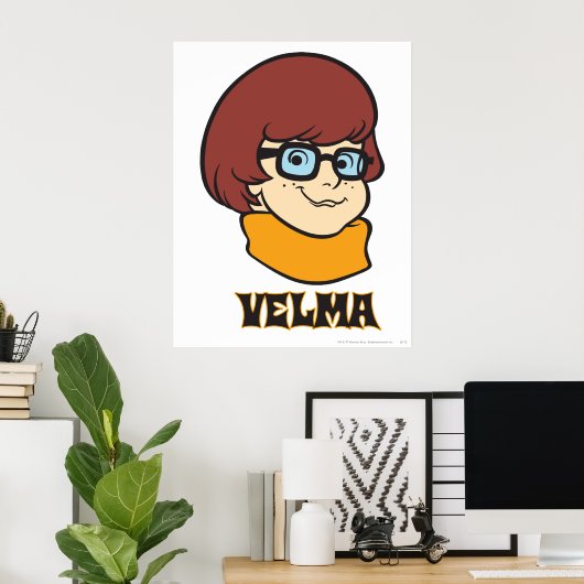 Poster Graphique de nom Velma (Bureau à domicile)