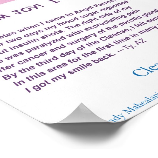 Poster Graphique de Pancreas d'élevage d'anges (Coin)