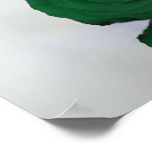 Poster Graphique de placement 24 tables mariage rose vert (Coin)