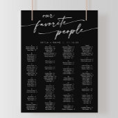 Poster Graphique de placement Boho Chic COULEUR MODIFIABL