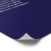 Poster Graphique de placement de table de mariage 30 tabl (Coin)