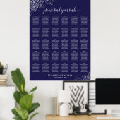 Poster Graphique de placement de table de mariage 30 tabl (Bureau à domicile)