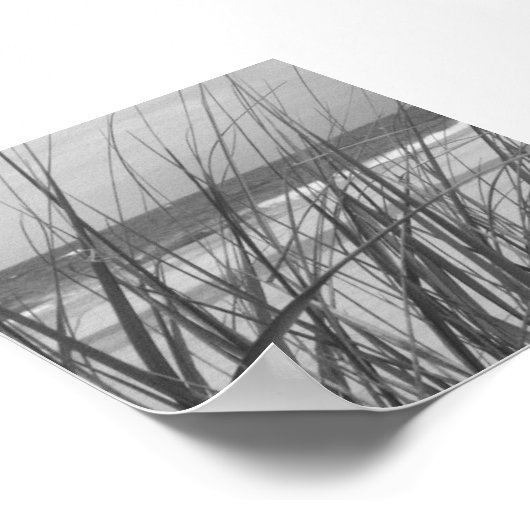 POSTER GRAPHIQUE DE PLAGE (Coin)