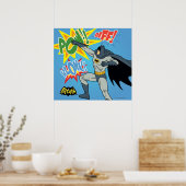 Poster Graphique de poinçonnage Batman (Cuisine)