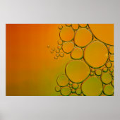 Poster Graphique de rosée d'eau (Devant)