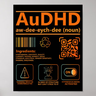 Poster Graphique de sensibilisation à la neurodiversité D