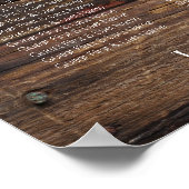 Poster GRAPHIQUE DE SIÈGE 251-300 | Rustic Mariage citron (Coin)