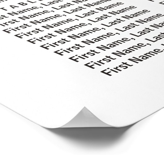 Poster Graphique de siège Mariage de table florale (Coin)