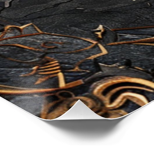 Poster Graphique de siège Mariage Imaginaire de Dwarven S (Coin)