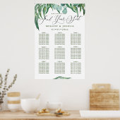 POSTER GRAPHIQUE DE SIÈGE VERTE EUCALYPTUS (Cuisine)