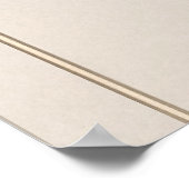 Poster Graphique de sièges Boho Florals (Coin)